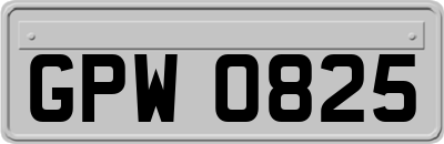 GPW0825