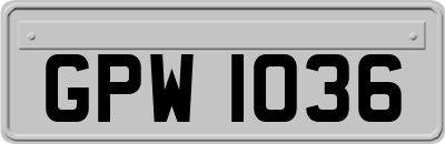 GPW1036