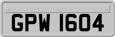 GPW1604