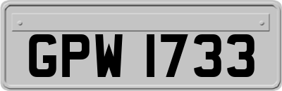 GPW1733