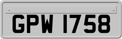 GPW1758