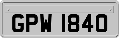 GPW1840