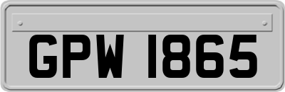 GPW1865