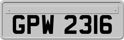 GPW2316