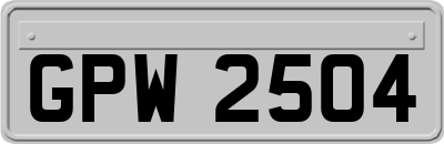 GPW2504