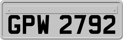 GPW2792