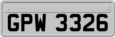 GPW3326