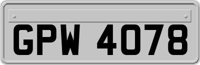 GPW4078