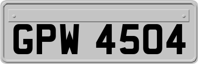 GPW4504