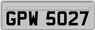GPW5027