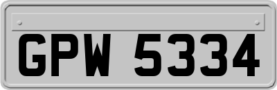 GPW5334