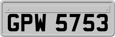 GPW5753