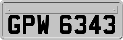 GPW6343
