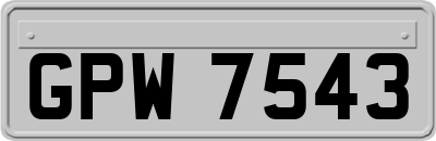 GPW7543