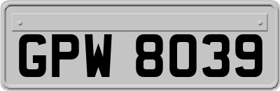 GPW8039