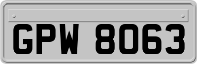 GPW8063