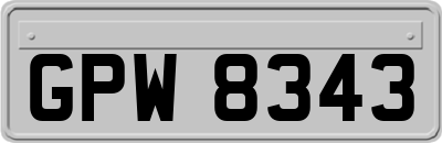 GPW8343