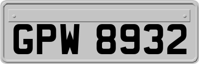 GPW8932