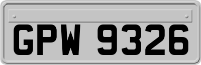 GPW9326