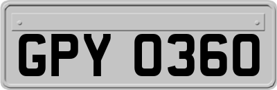 GPY0360
