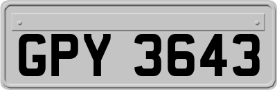 GPY3643