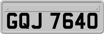 GQJ7640