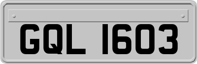 GQL1603