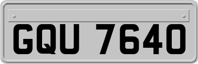 GQU7640