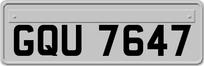 GQU7647