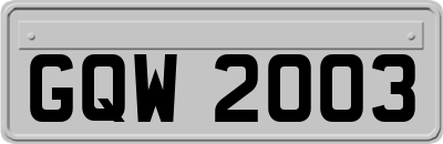 GQW2003