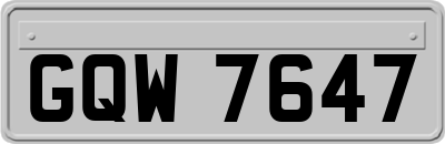 GQW7647