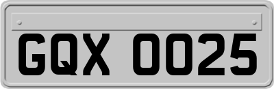 GQX0025