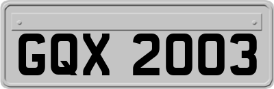 GQX2003