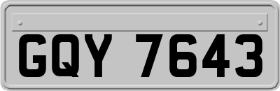 GQY7643