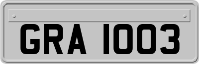 GRA1003
