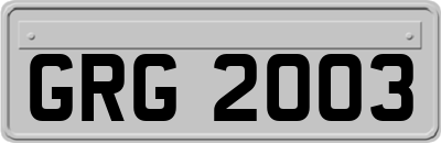 GRG2003
