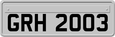 GRH2003