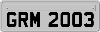 GRM2003