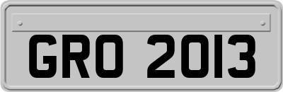 GRO2013
