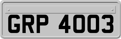 GRP4003