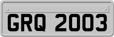 GRQ2003