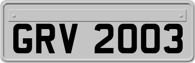 GRV2003