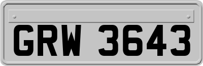 GRW3643