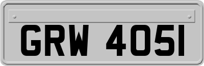GRW4051