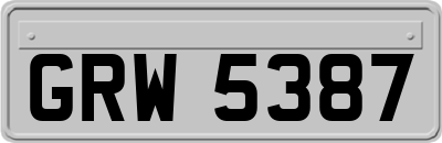 GRW5387