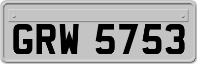 GRW5753
