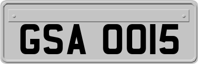 GSA0015
