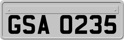 GSA0235