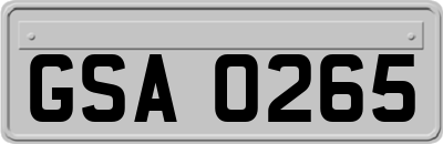 GSA0265