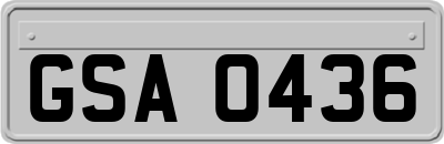 GSA0436